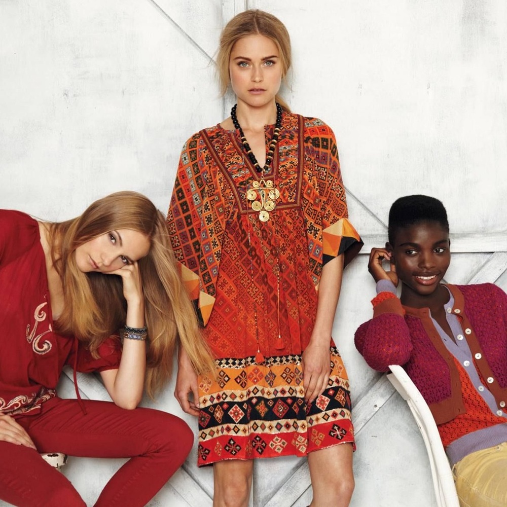 Anthropologie Tanvi Kedia Embellished Tassel Sumana Dress